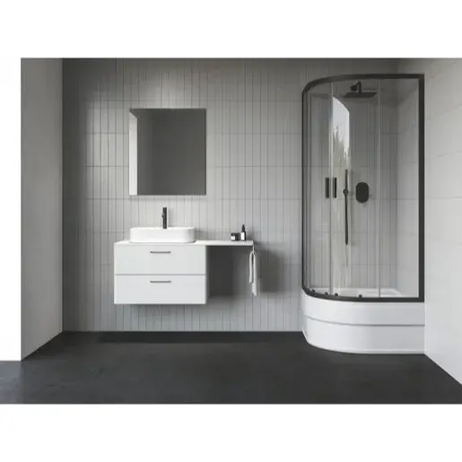 Ravak Blix II sprchový kút štvrťkruh 80x80 cm 3BM40340Z1