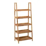 Regál Naturel Home 63x149x36.4 cm orech mat HOMEPOL5