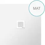 Polysan Flexia sprchová vanička štvorcová 90x90 cm liaty mramor 71546MAT