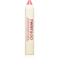 puroBIO Cosmetics Twist&Go vyživujúci rúž v ceruzke odtieň Universal Pink 2.9 g