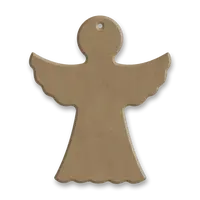 Dřevěný výřez Aladine Gomille - Anděl