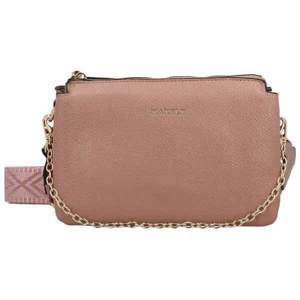 Dámská crossbody kabelka starorůžová - MaxFly Fjodos new růžová