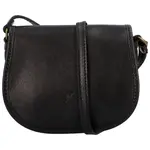 Dámska kožená crossbody čierna - Delami Melisa