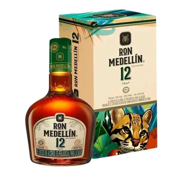 Ron Medellin Gran Reserva 12 Años 40% 0,7 l (karton)