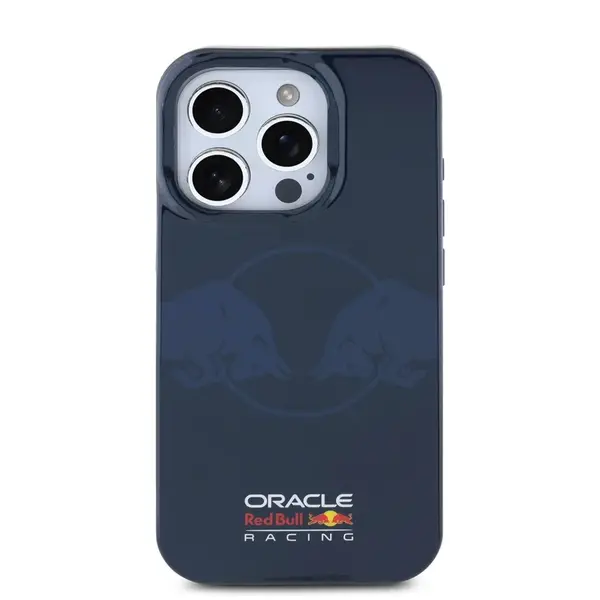 Zadní kryt Red Bull PC/TPU Two Bulls Magsafe Zadní pro Apple iPhone 15 Pro, navy