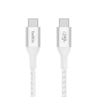 Belkin Boost charge USB-C / USB-C 240W, 1m, bílá