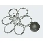 M.A.T. Růžice komínová 200 mm nastavitelný 6 pružin se závažím Ř