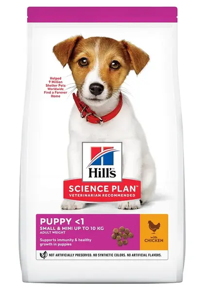 Hill's Science Plan Puppy Small & Mini krmivo pre psov 3 kg