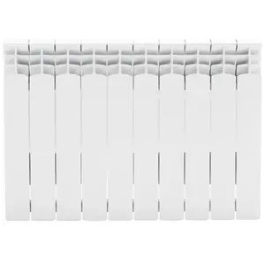 Hliníkový radiátor Best 10 článků bílý