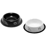 Miska nerezová matná barevná s potiskem 0,22 l/11 cm