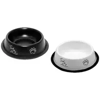 Miska nerezová matná barevná s potiskem 0,22 l/11 cm