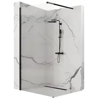 Sprchová zástěna Walk-in Aero Intimo Rea K4122 120x200 black