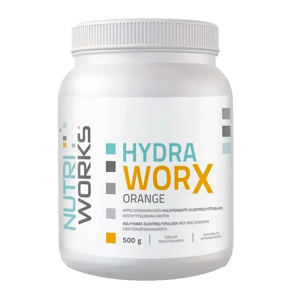 NutriWorks Hydra Worx 500g - pomeranč