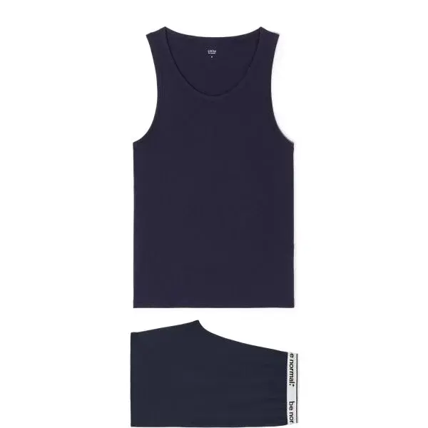 CELIO JIPYCOP Pánske pyžamo, tmavo modrá, veľkosť