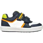 Geox J ARZACH Chlapecké volnočasové boty, tmavě modrá, velikost