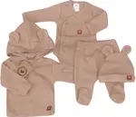 Mamitati Sada do porodnice 4D, žebrovaná - béžová, vel. 56