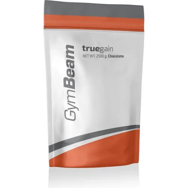 GymBeam GAINER TRUE GAIN - 2500 G - VANILKA Sacharidy, , veľkosť