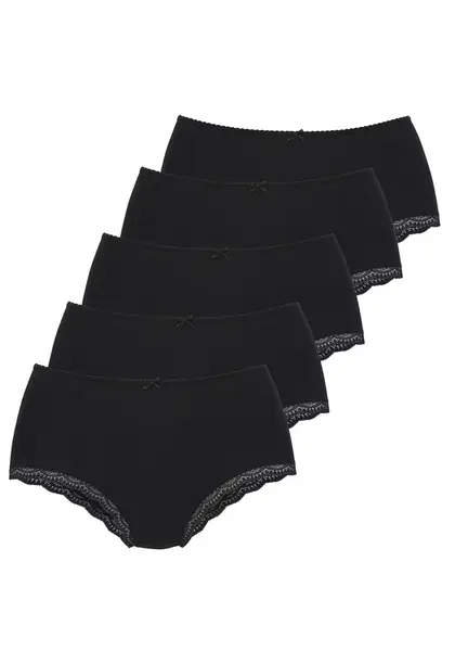 LASCANA Nohavičky  čierna