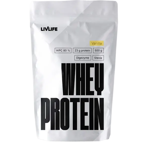 LIVLIFE WHEY protein vanilka 500 g