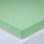 Napínací prostěradlo jersey EXCLUSIVE světle zelené 90 x 200 cm
