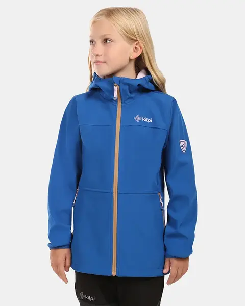 Dívčí softshellová bunda kilpi ravia-j tmavě modrá 146