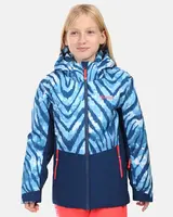 Dívčí lyžařská bunda kilpi samara-jg tmavě modrá 122-128