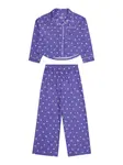 GAP Pyžamo  fialová / biela