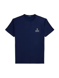 Polo Ralph Lauren Tričko  námornícka modrá / biela