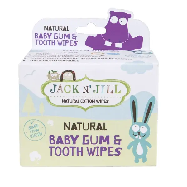 JACK N' JILL Ubrousky na dásně a zuby 25 ks