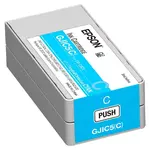 Epson GJIC5(Y) C13S020564 pro ColorWorks, azurová (cyan) originální cartridge