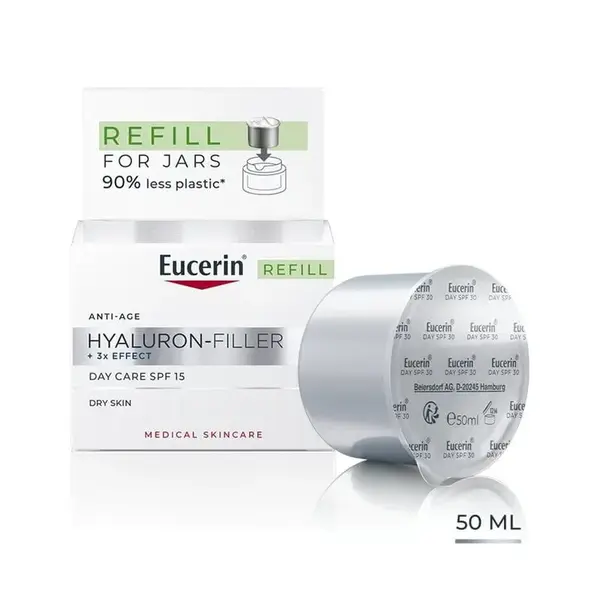 EUCERIN HYALURON-FILLER+3xEFFECT den.kr.refill50ml