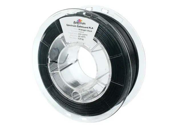 Spectrum 81552 3D filament, SafeGuard PLA, 1,75mm, 250g, Černý (Deep black)