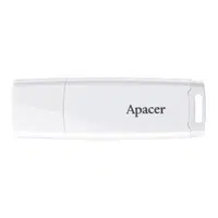 Apacer USB flash disk, USB 2.0, 32GB, AH336, bílý, AP32GAH336W-1, USB A, s krytkou