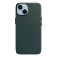 Apple kožený kryt Leather Case MagSafe pro Apple iPhone 14, forest green