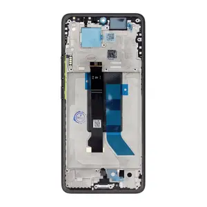 LCD Display + Dotyková Deska + Přední kryt pro Poco X7 5G černá