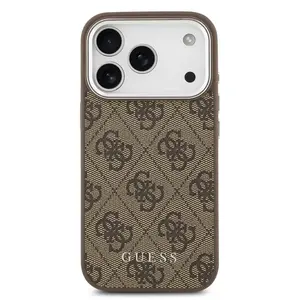 Zadní kryt Guess 4G MagSafe pro Apple iPhone 17 Pro Max, hnědá