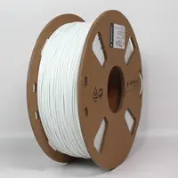 Gembird 3DP-PLA-FL-01-W, 3D filament, PLA flexibilní, 1,75mm, 1000g, Bílý (White)