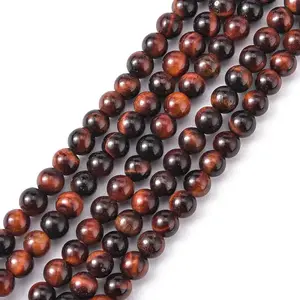 16 inch Red Tiger Eye Strands
