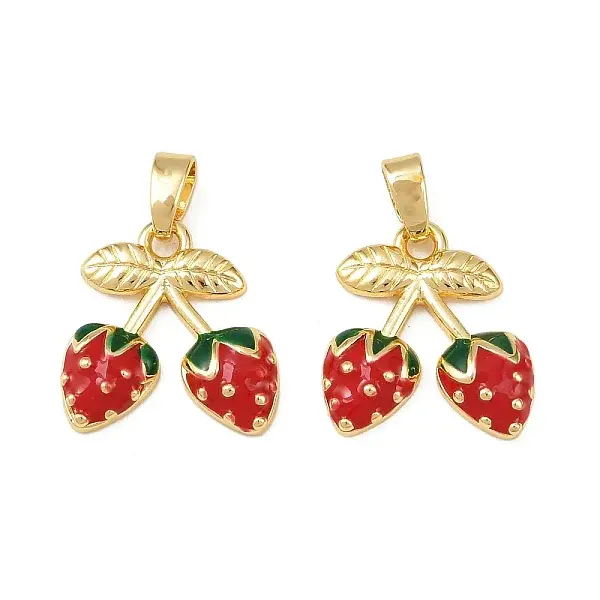 Brass Enamel Pendants