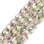 Electroplate Glass Beads Strands