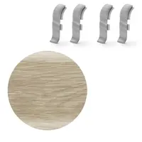 Spojka k soklu Naturel dub Burgundy , PVC dĺžka 0,5 cm, výška hrany 56 mm, NATNGTF98