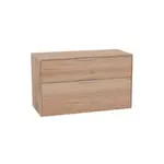 Roca Optica kúpeľňová skrinka bez umývadla 98,5x58x45,5 cm dub OPTDESK1002ZO