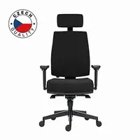 Powerton ERGO JANA Kancelářské ergonomické křeslo, Černé