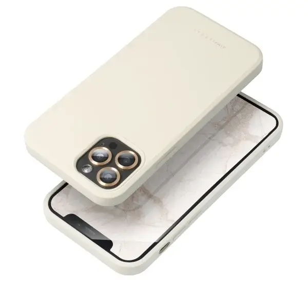 Zadní kryt Roar Space pro Samsung Galaxy S21, krémová