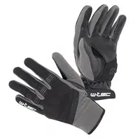 Letní moto rukavice W-TEC Groniko šedo-černá XL