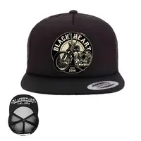 Kšiltovka BLACK HEART Chopper King Trucker BLK černá