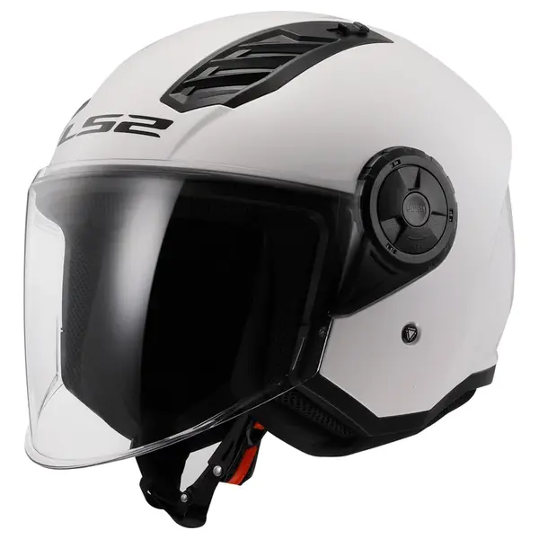 Moto přilba LS2 OF616 Airflow II Solid Gloss White XL (61-62)