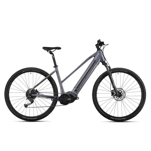 Dámské krosové elektrokolo Crussis ONE-Cross Low 7.10 518Wh 28" - model 2025 16" (155-170 cm)