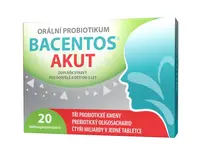 BACENTOS Akut Orální probiotikum 20 tablet