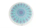 SharpShape Kruhová podložka na jógu Peacock
